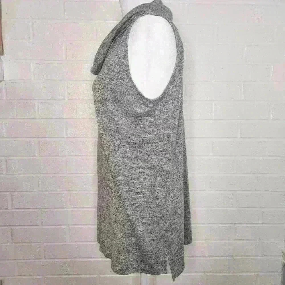 Lou & Grey for LOFT women's cowl neck sweater tank top size medium - Picture 4 of 6